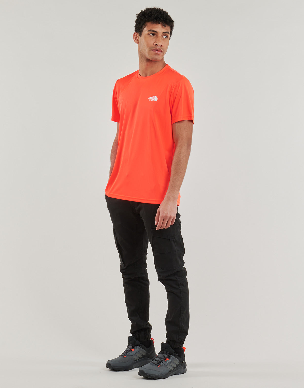 T-shirt Uomo The North Face  REDBOX  Arancio