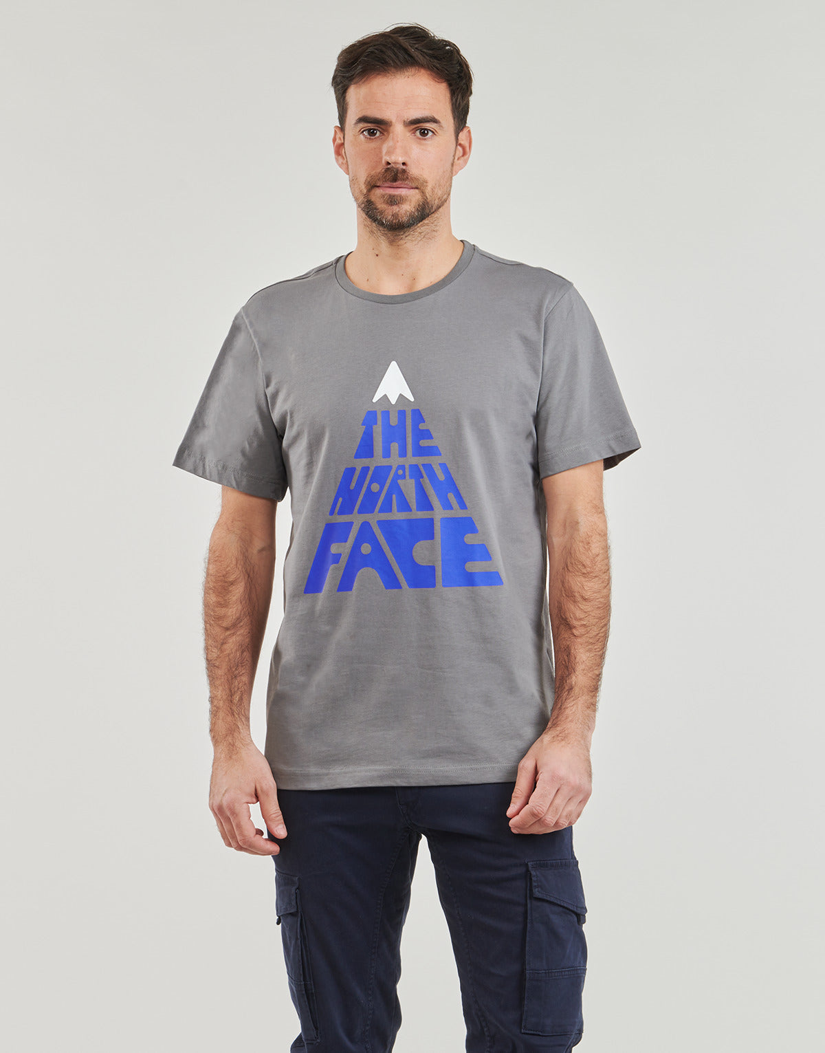 T-shirt Uomo The North Face  MOUNTAIN  Grigio