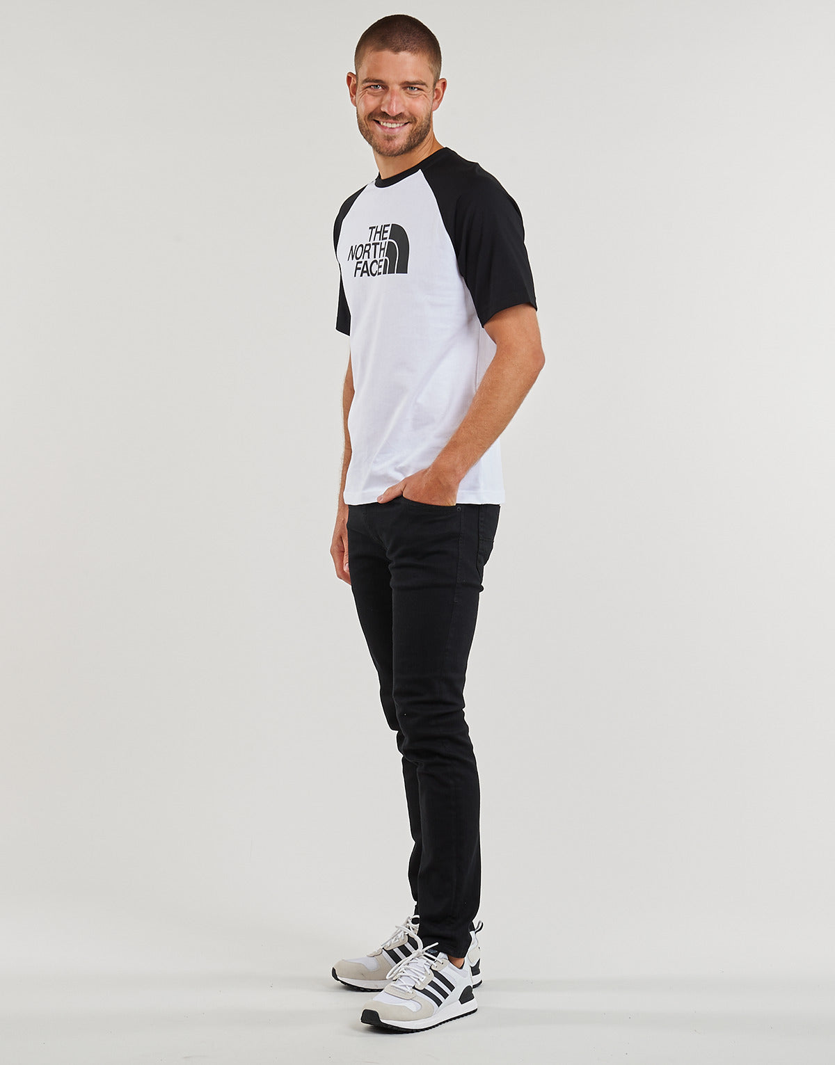 T-shirt Uomo The North Face  RAGLAN EASY TEE  Bianco