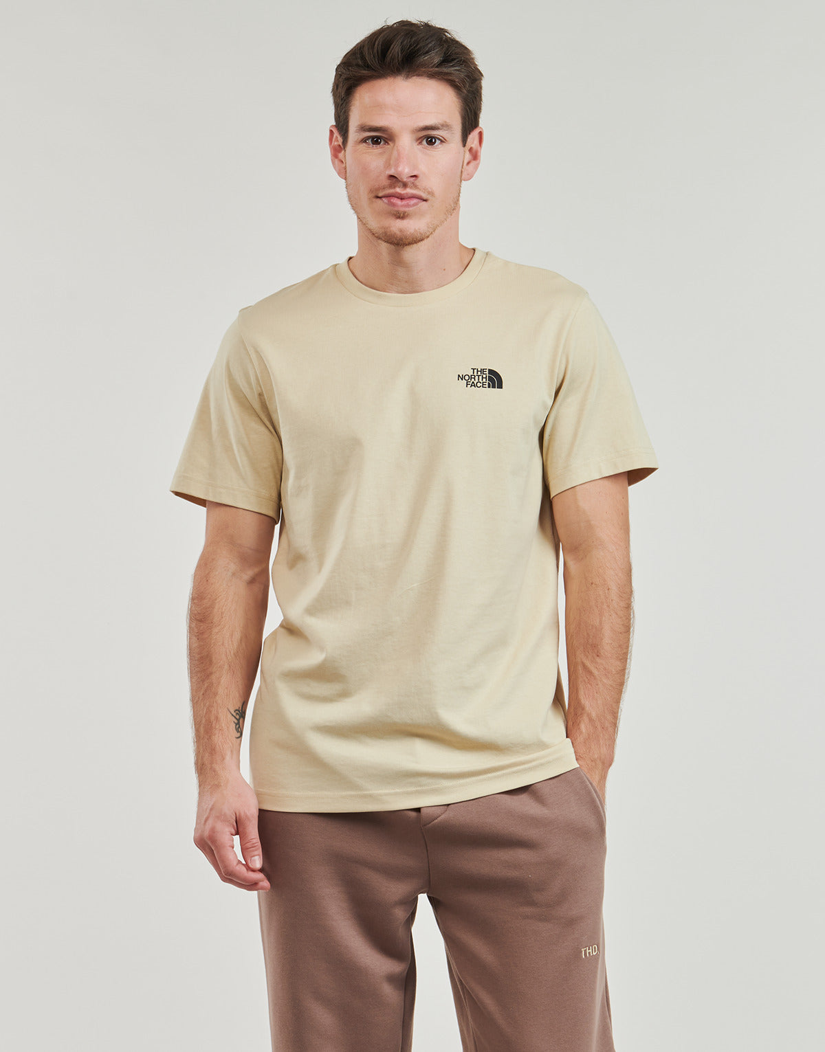 T-shirt Uomo The North Face  SIMPLE DOME  Beige
