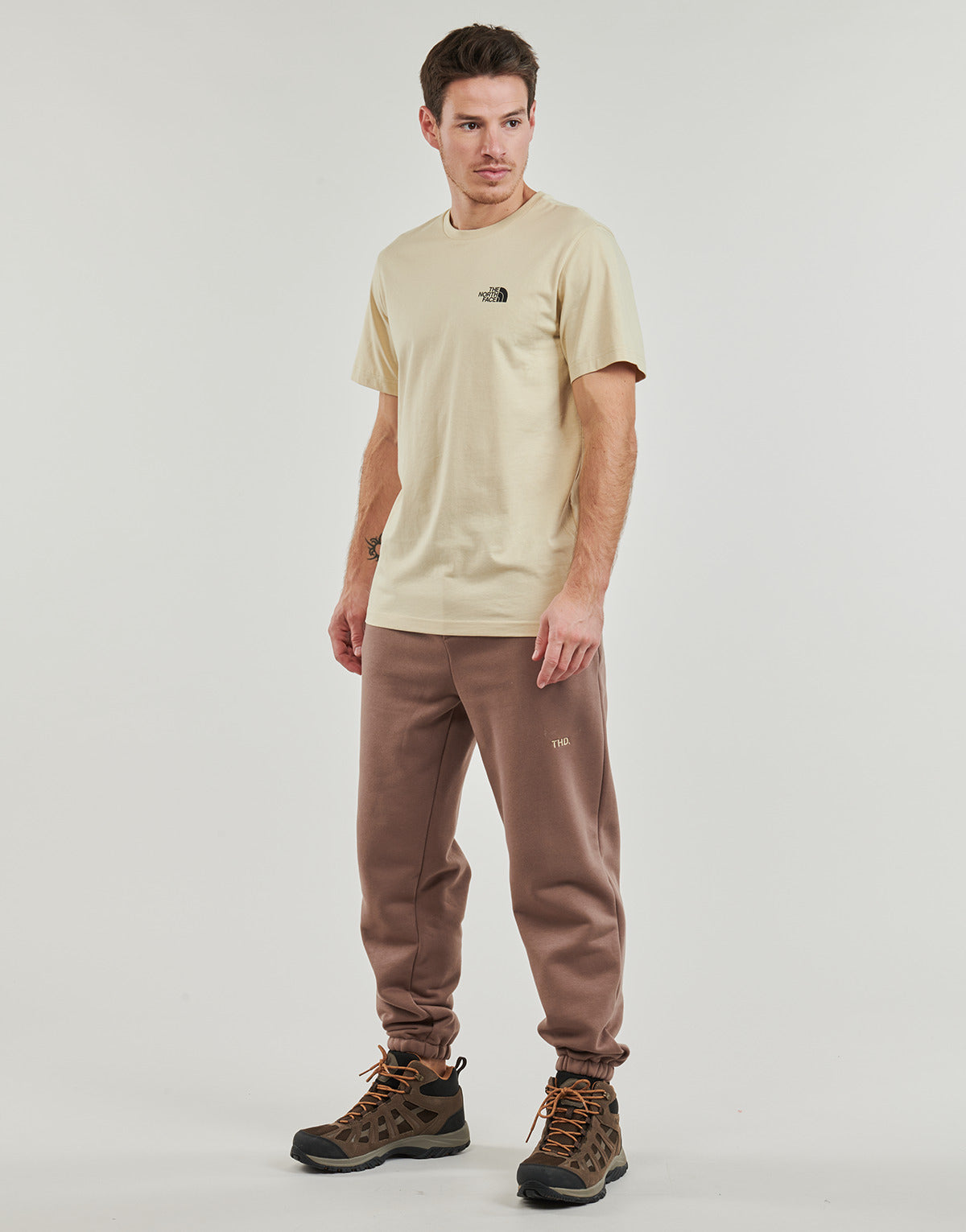 T-shirt Uomo The North Face  SIMPLE DOME  Beige