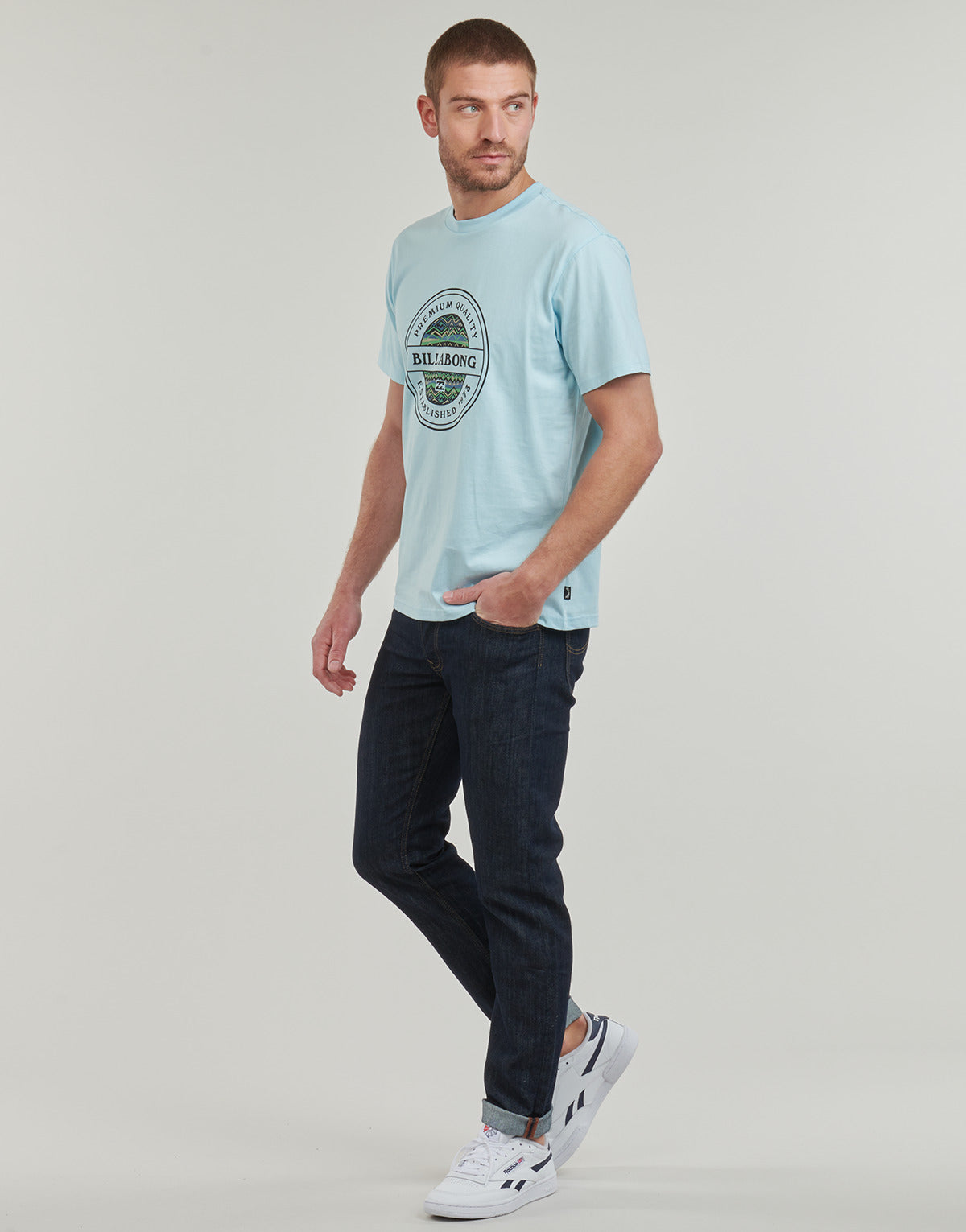 T-shirt Uomo Billabong  ROTOR FILL SS  Blu