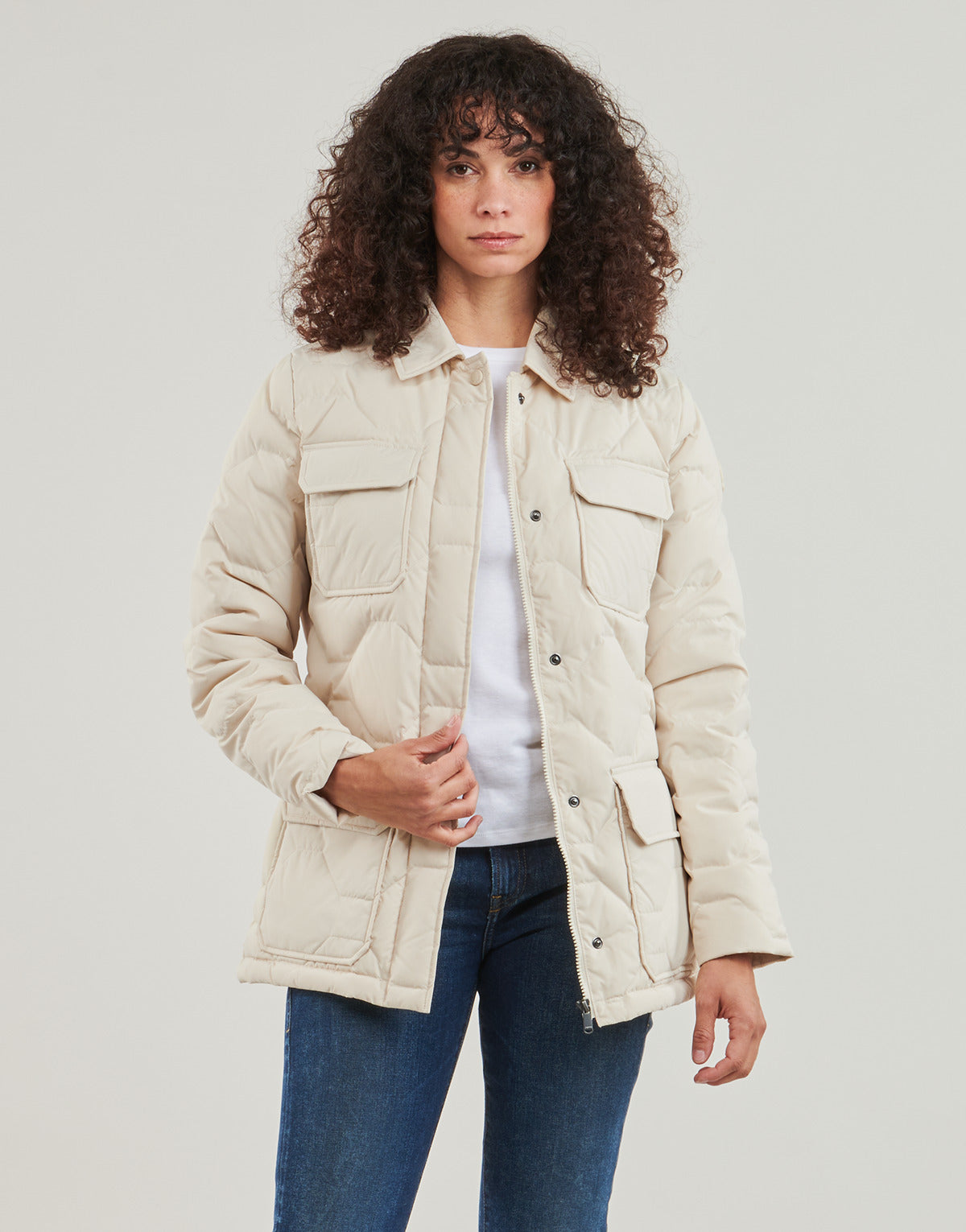 Piumino Donna JOTT  CARMEN  Beige