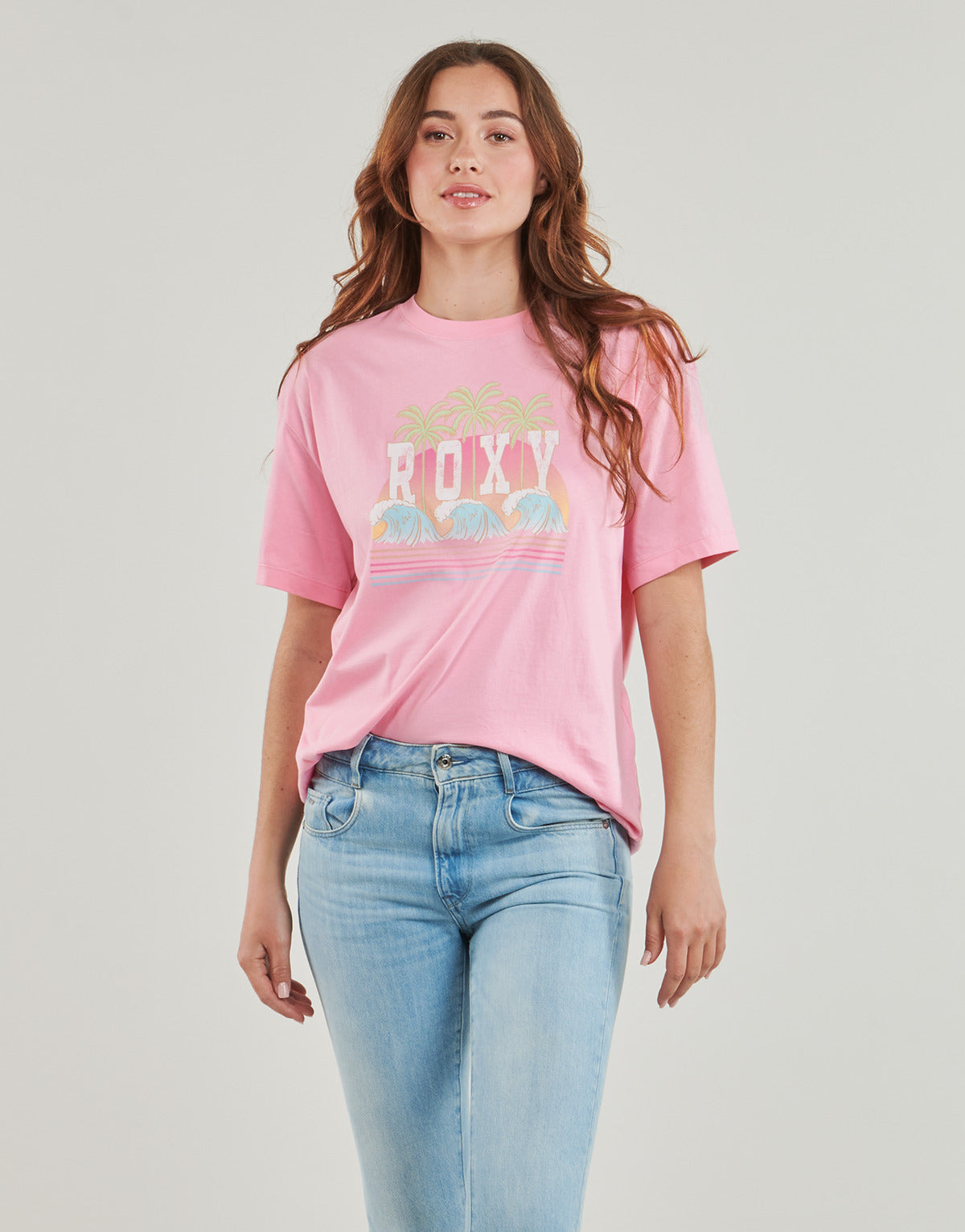 T-shirt Donna Roxy  DREAMERS WOMEN D  Rosa