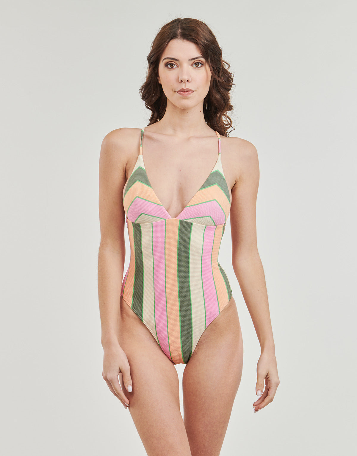 Costume intero Donna Roxy  VISTA STRIPE ONE PIECE  Multicolore