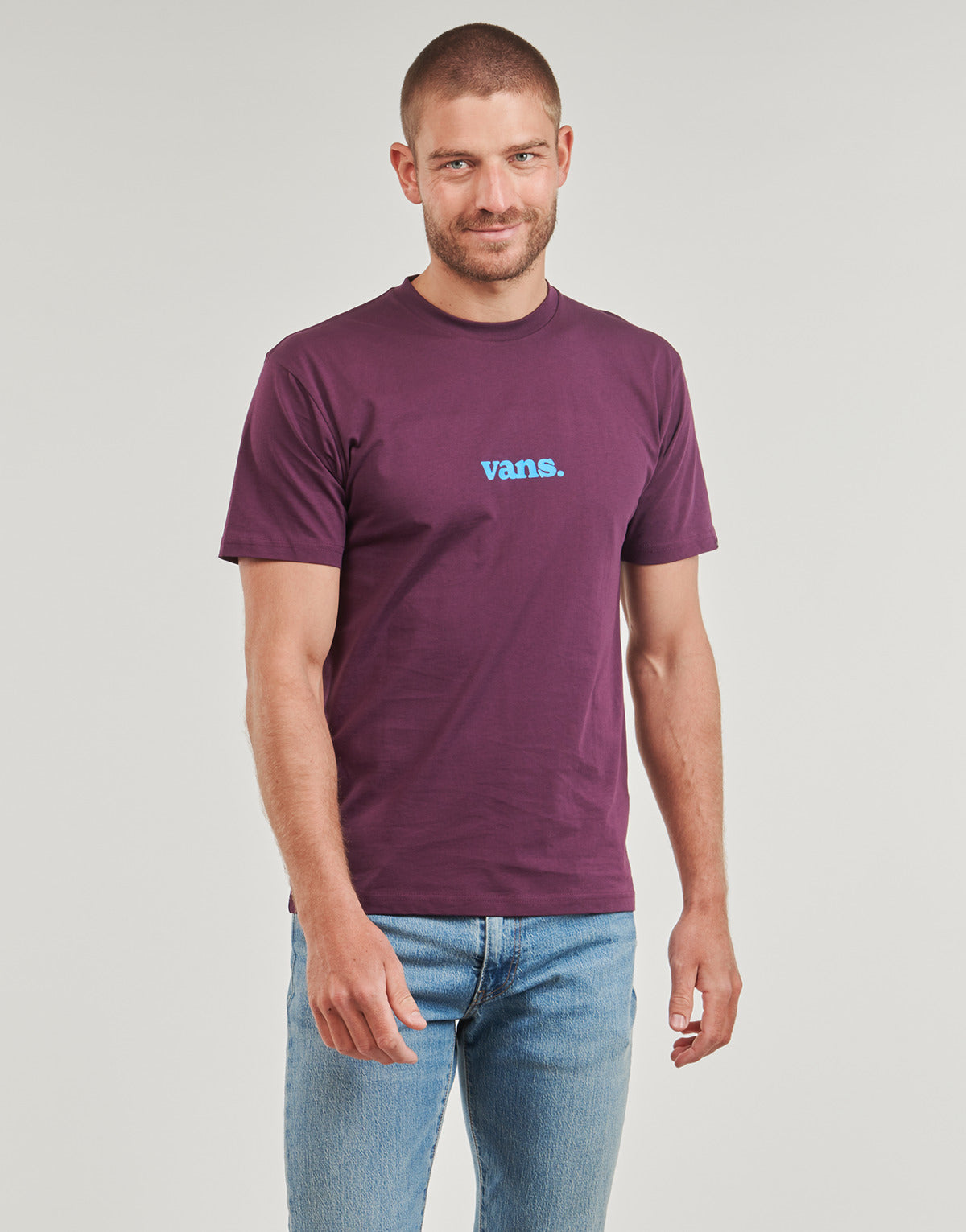 T-shirt Uomo Vans  LOWER CORECASE SS TEE  Viola