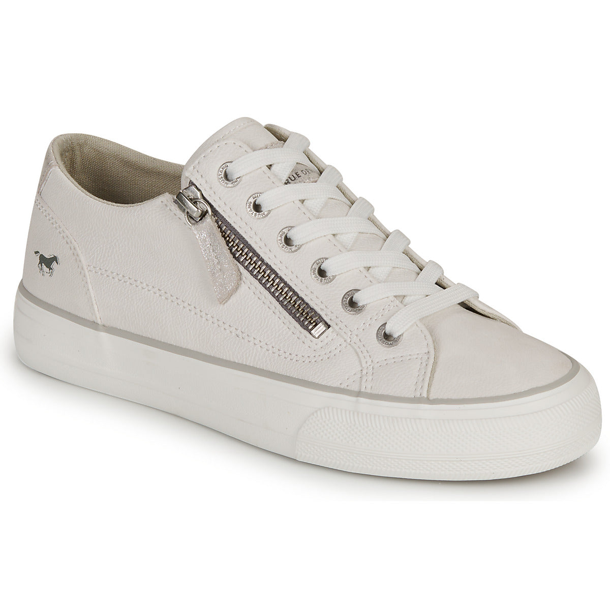 Sneakers basse Donna Mustang 1272308 Bianco
