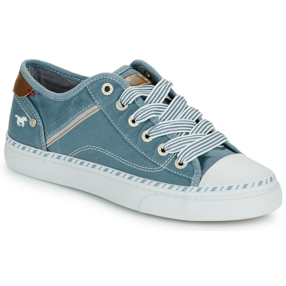 Sneakers basse Donna Mustang 1376303 Blu