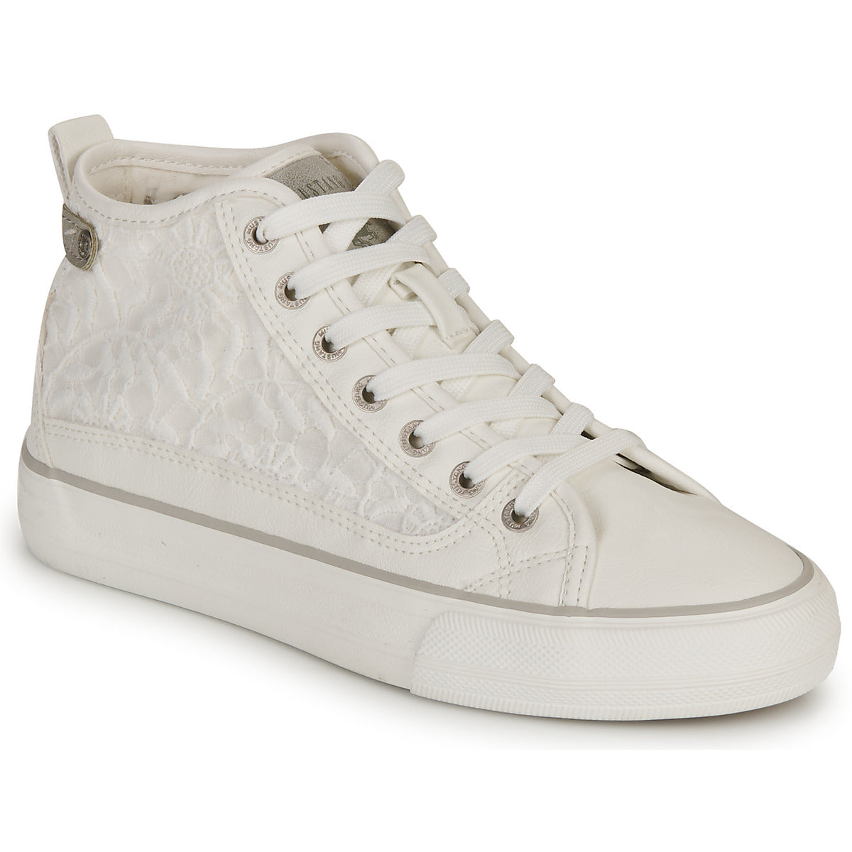 Sneakers alte Donna Mustang  1272502  Bianco