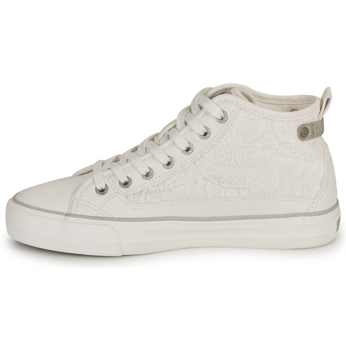 Sneakers alte Donna Mustang  1272502  Bianco