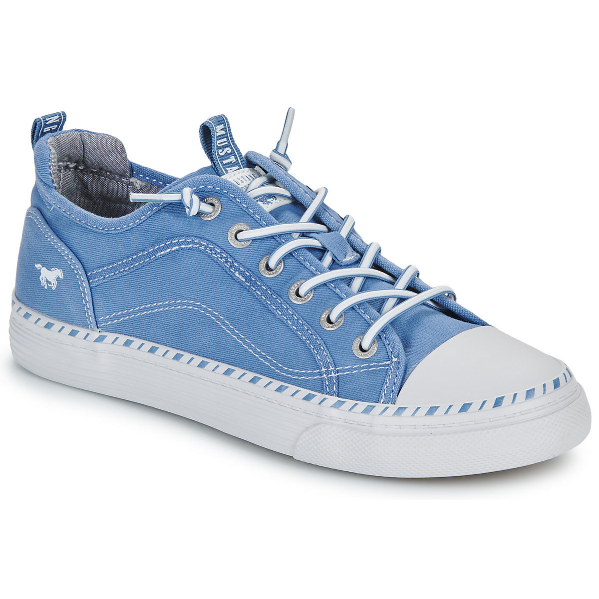Sneakers basse Donna Mustang 1376308 Blu