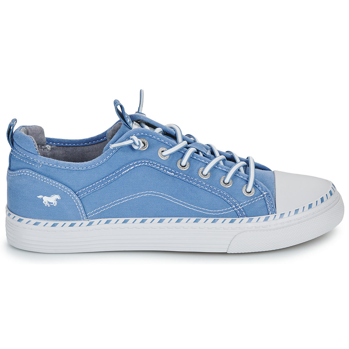 Sneakers basse Donna Mustang 1376308 Blu