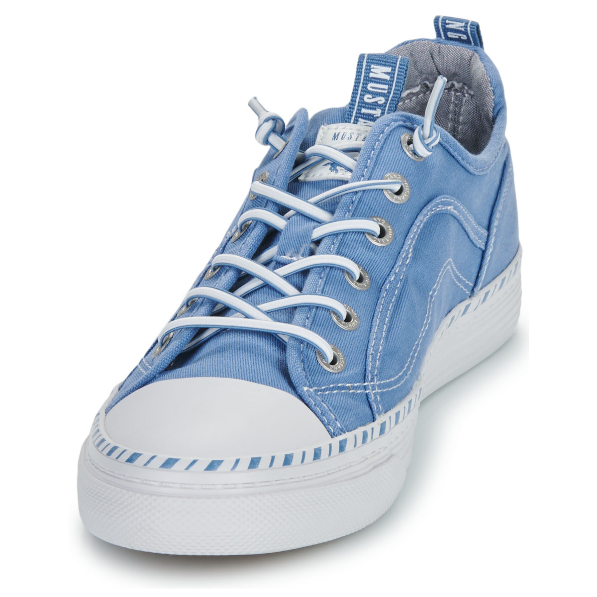 Sneakers basse Donna Mustang 1376308 Blu