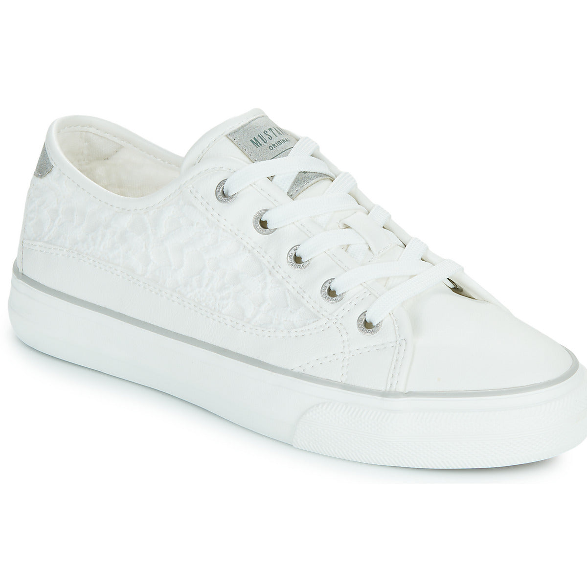 Sneakers basse Donna Mustang 1272309 Bianco