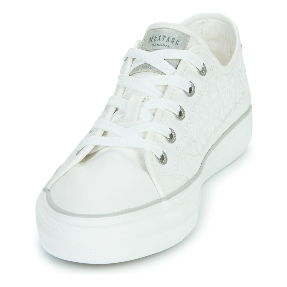 Sneakers basse Donna Mustang 1272309 Bianco
