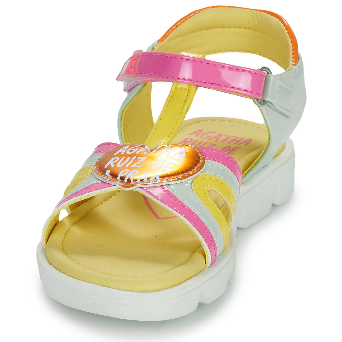 Sandali bambini ragazza Agatha Ruiz de la Prada  SANDALIA CORAZON  Bianco