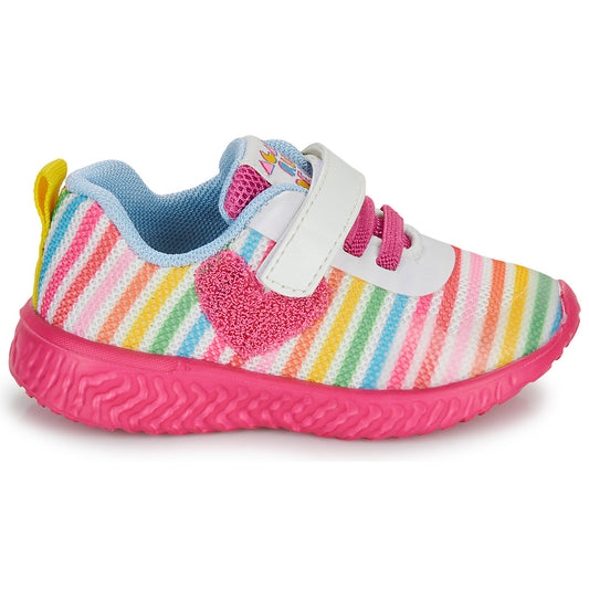 Scarpe bambini ragazza Agatha Ruiz de la Prada  DEPORTIVO CORAZON  Multicolore