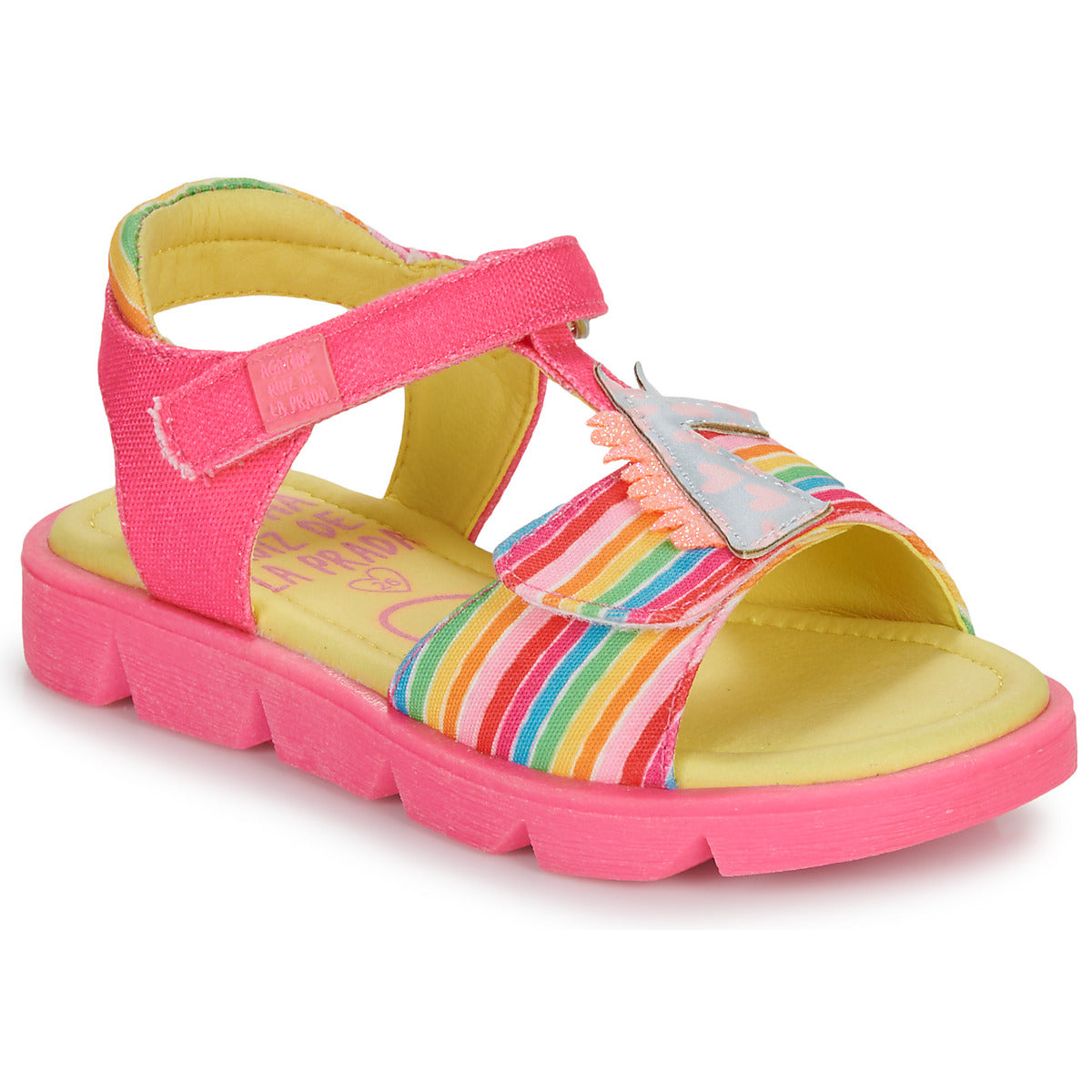 Sandali bambini ragazza Agatha Ruiz de la Prada  SANDALIA UNICORNIO  Multicolore