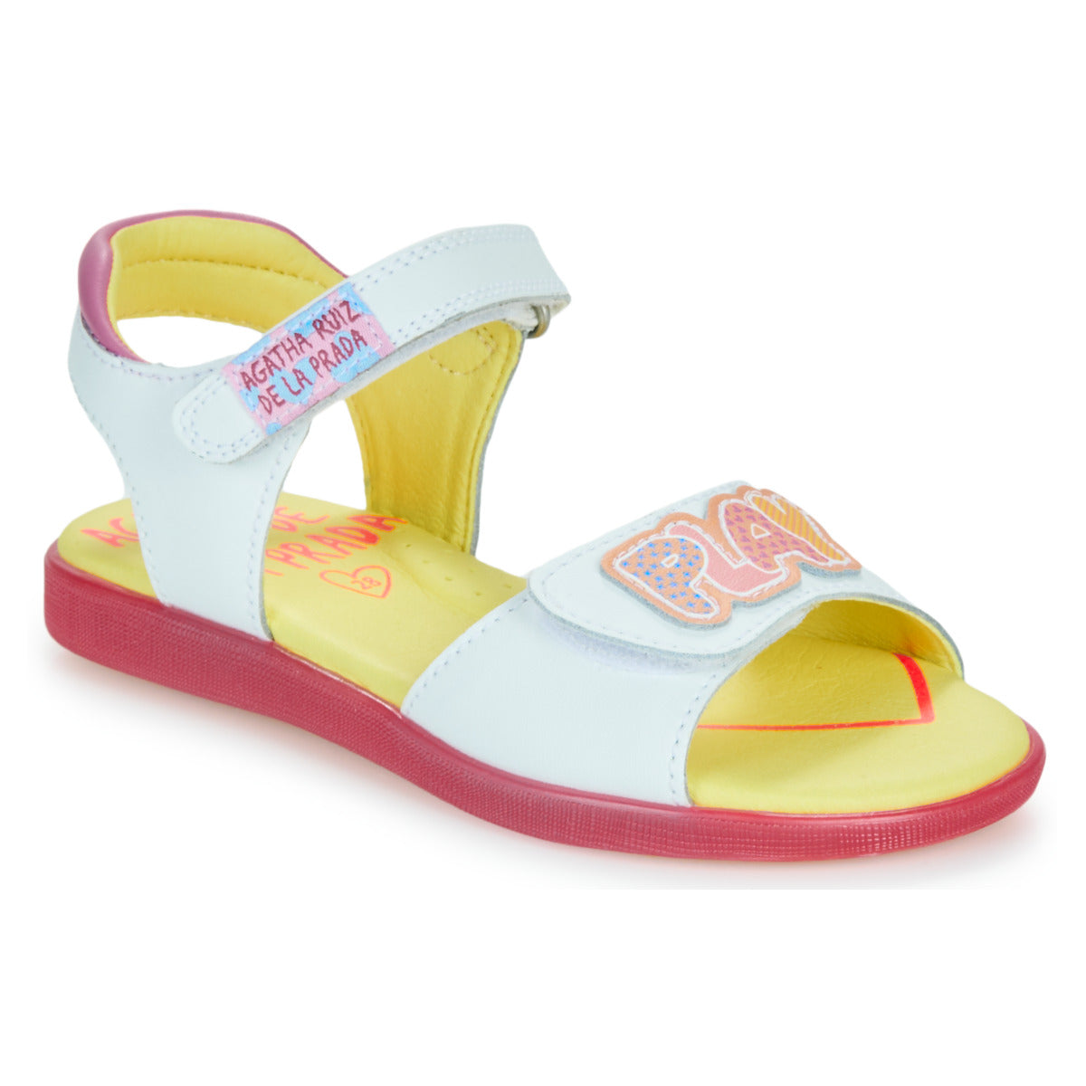 Sandali bambini ragazza Agatha Ruiz de la Prada  SANDALIA PLAY  Bianco