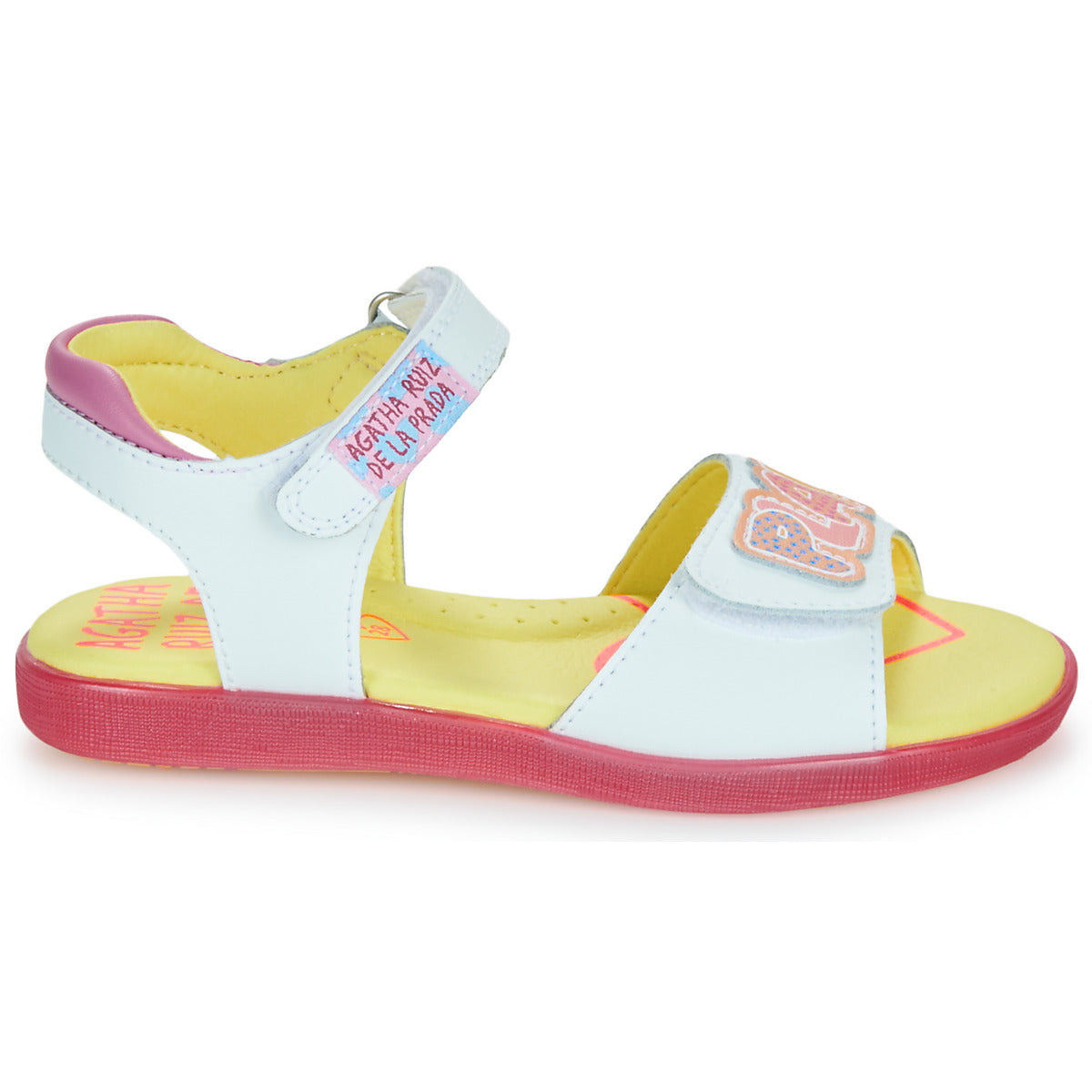 Sandali bambini ragazza Agatha Ruiz de la Prada  SANDALIA PLAY  Bianco