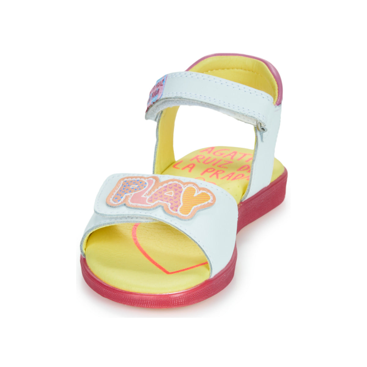 Sandali bambini ragazza Agatha Ruiz de la Prada  SANDALIA PLAY  Bianco