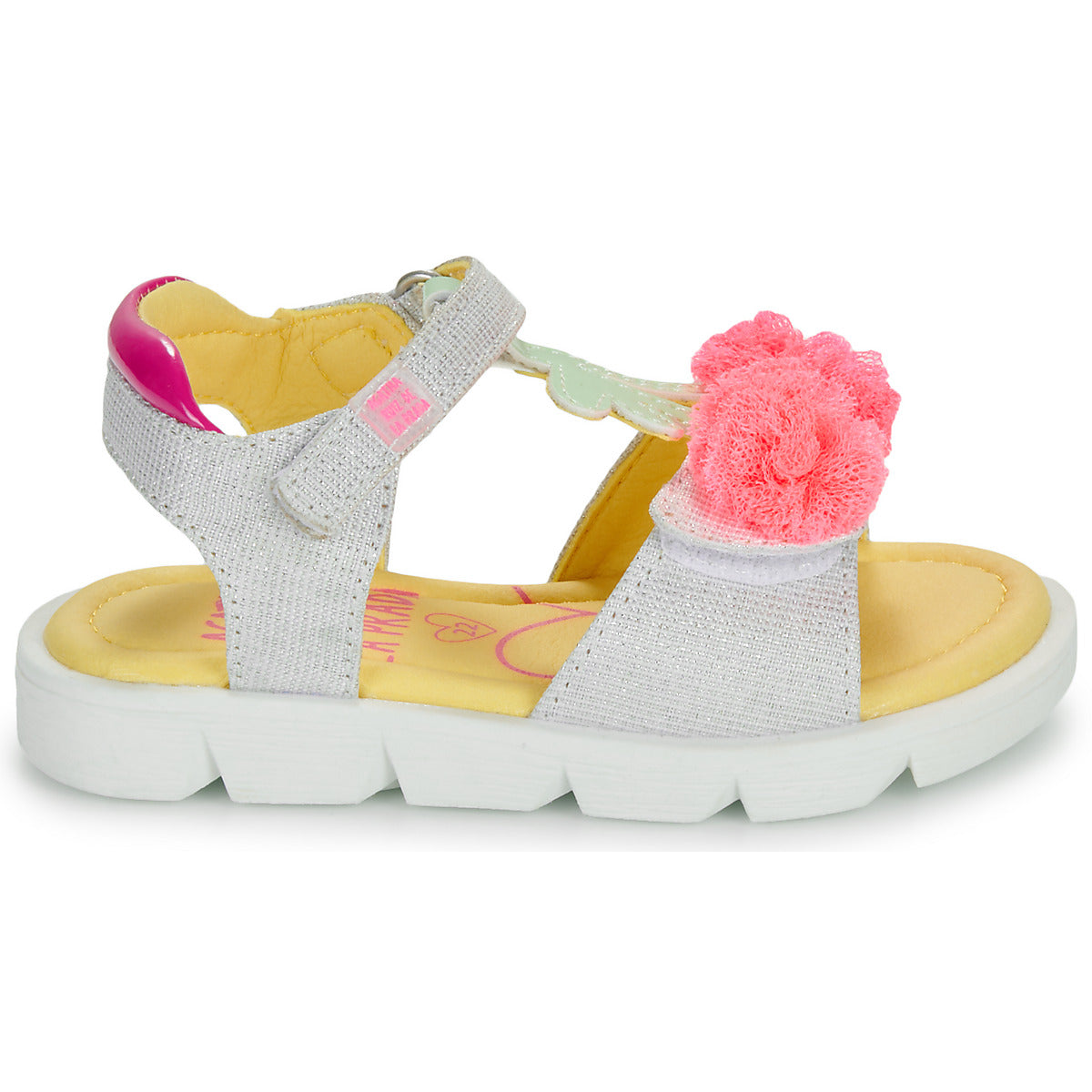 Sandali bambini ragazza Agatha Ruiz de la Prada  SANDALIA CEREZAS  Argento