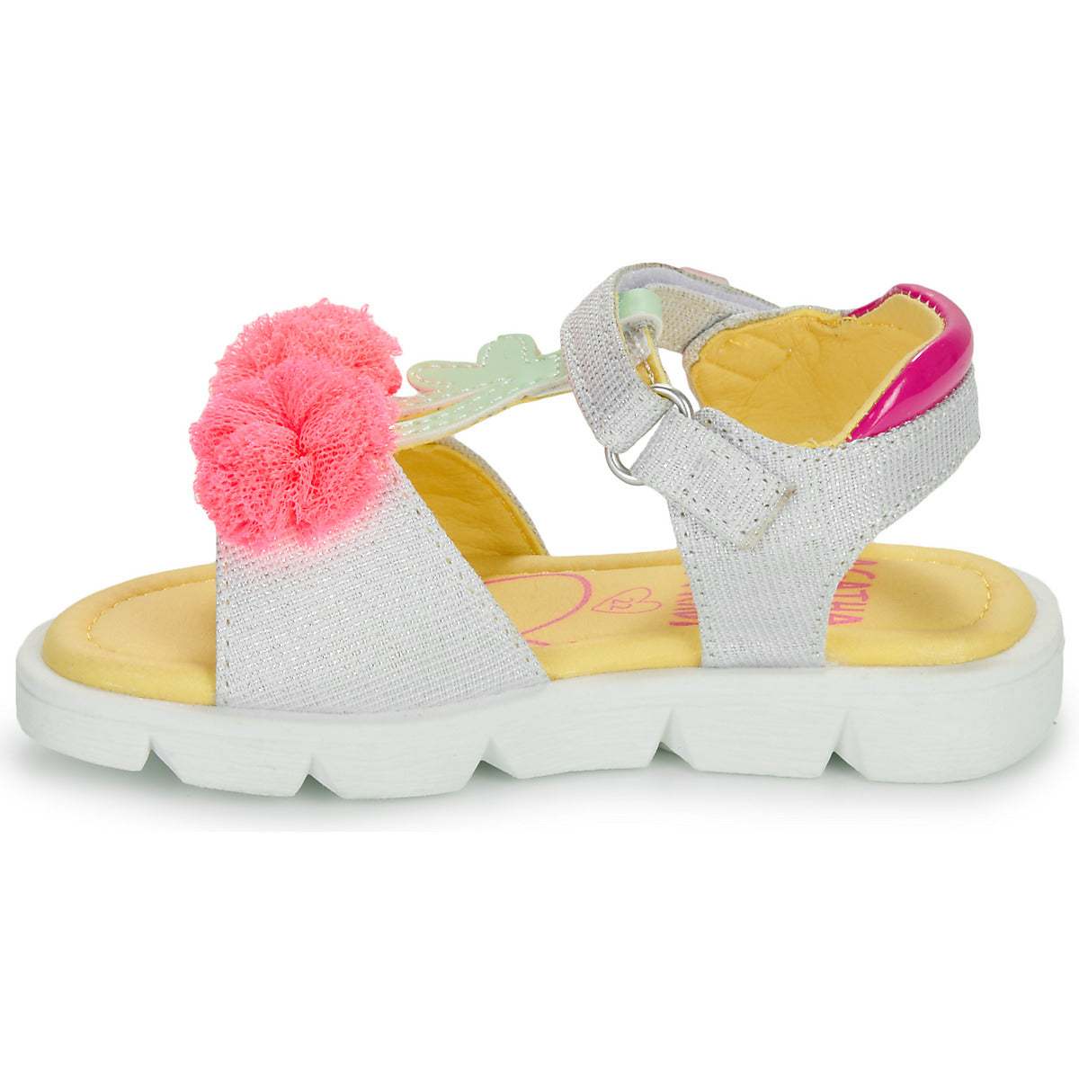 Sandali bambini ragazza Agatha Ruiz de la Prada  SANDALIA CEREZAS  Argento