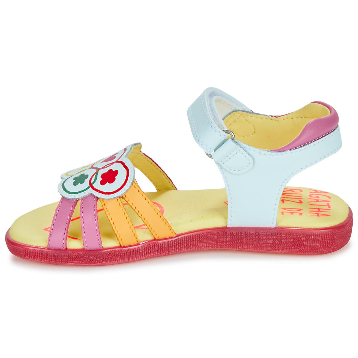 Sandali bambini ragazza Agatha Ruiz de la Prada  SANDALIA OLIMPIADAS  Bianco