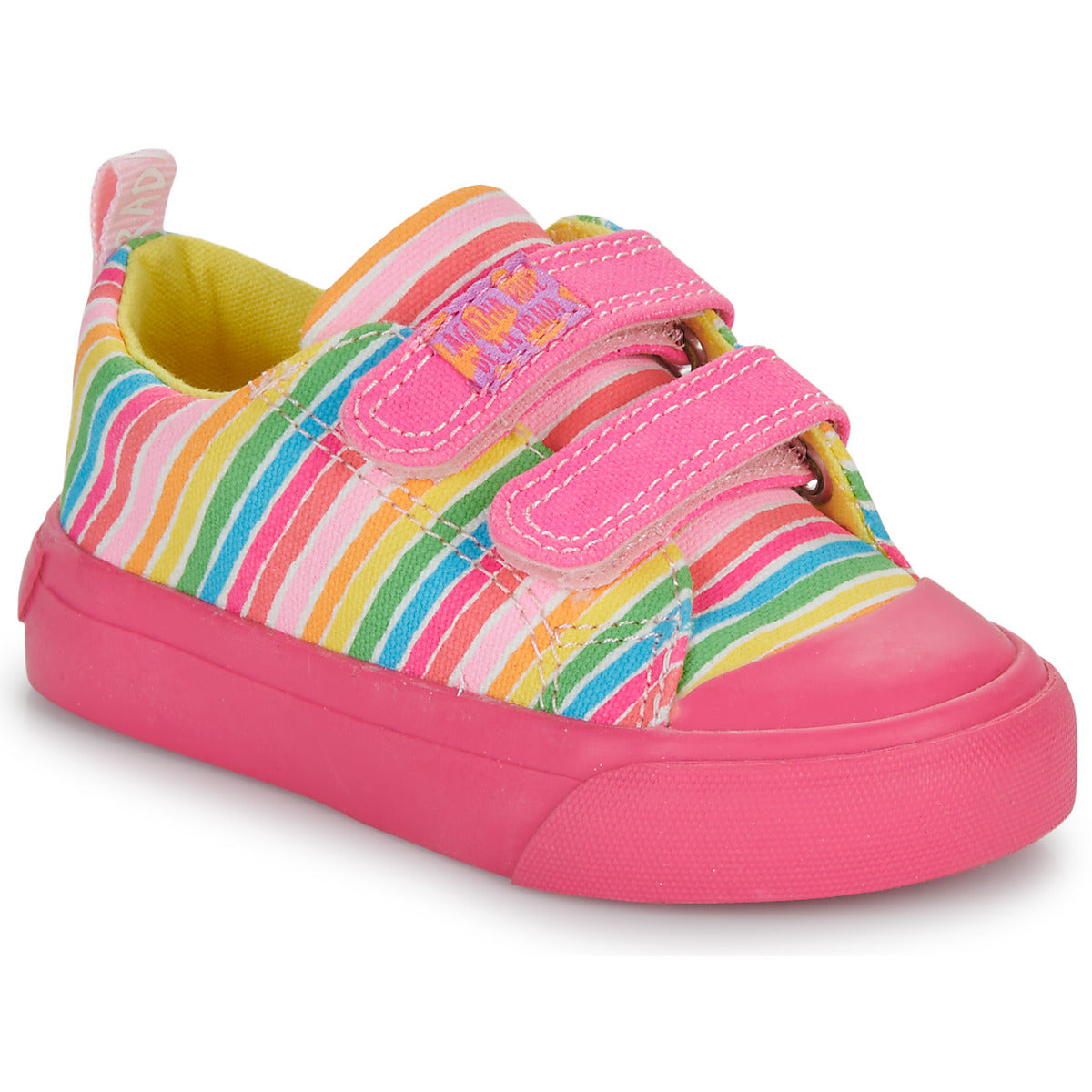 Scarpe bambini ragazza Agatha Ruiz de la Prada  ZAPATO LONA RAYAS  Rosa