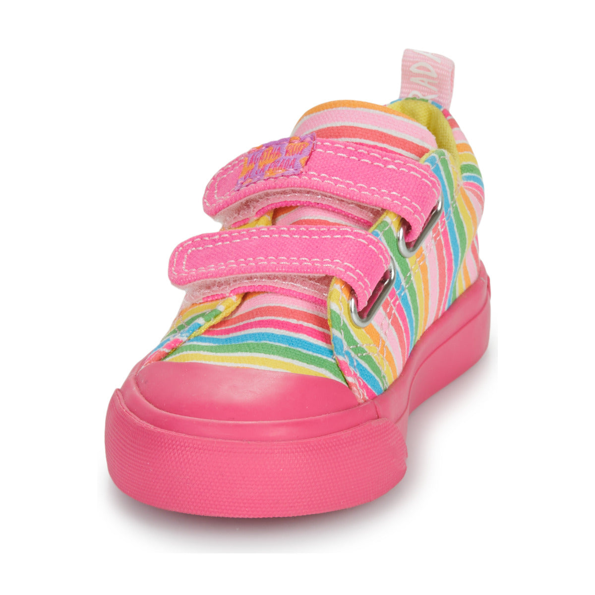 Scarpe bambini ragazza Agatha Ruiz de la Prada  ZAPATO LONA RAYAS  Rosa