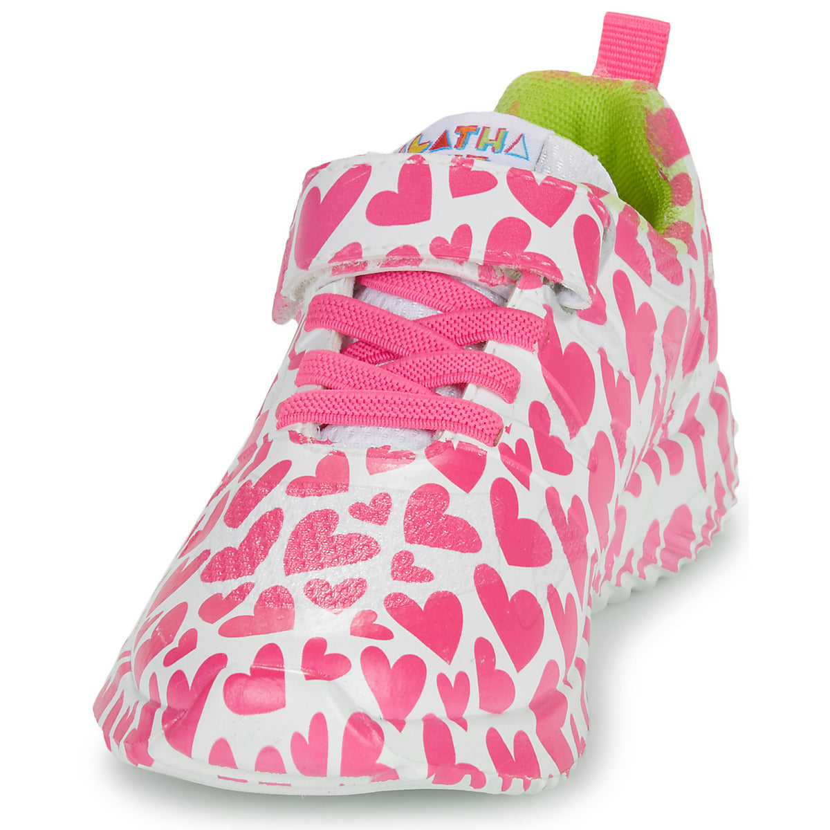 Scarpe bambini ragazza Agatha Ruiz de la Prada  DEPORTIVO CORAZONES  Bianco