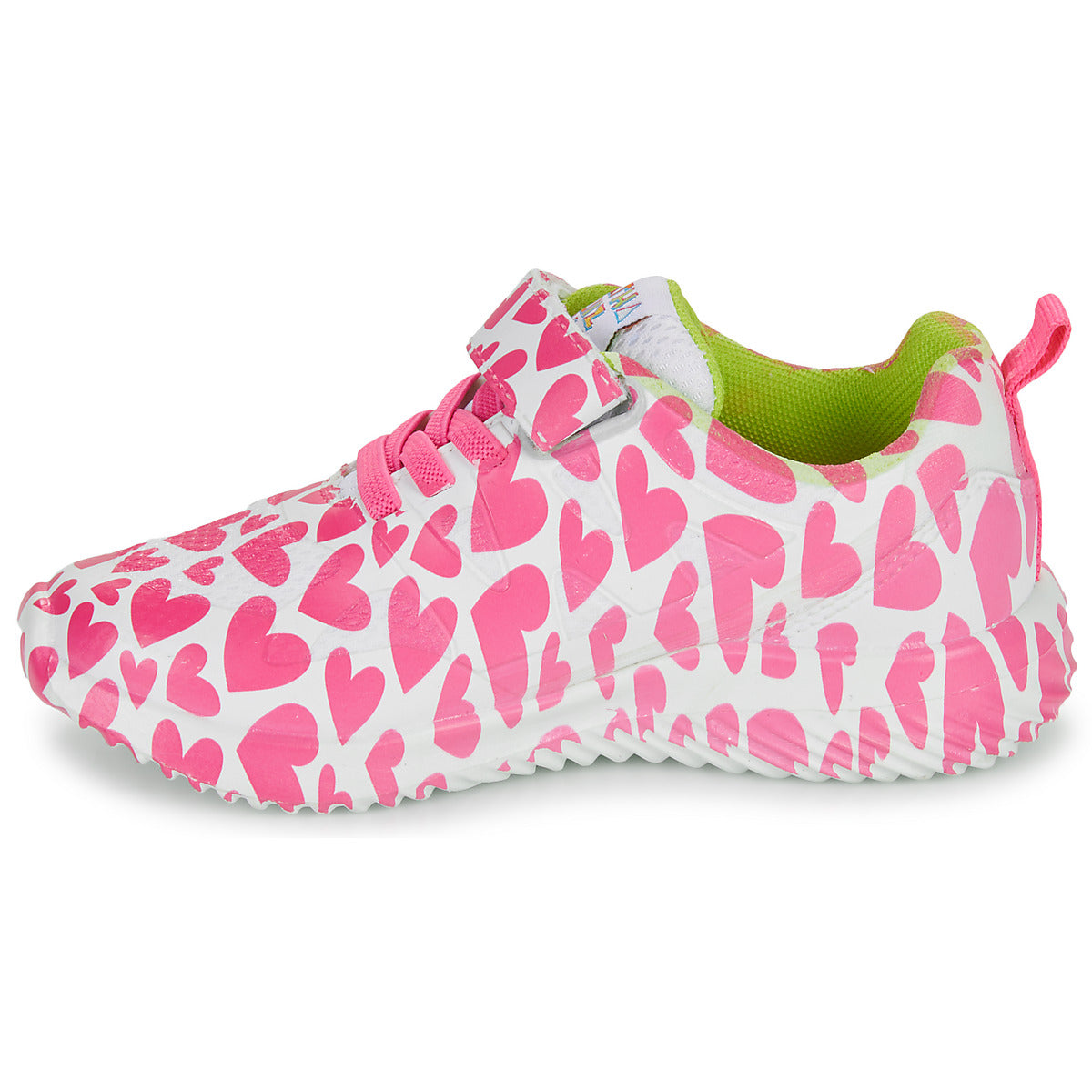 Scarpe bambini ragazza Agatha Ruiz de la Prada  DEPORTIVO CORAZONES  Bianco