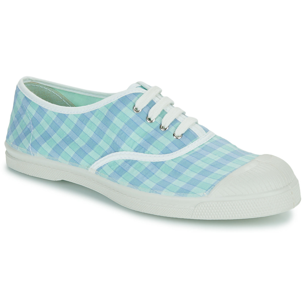 Sneakers basse Donna Bensimon SUMMER CHECKS Blu