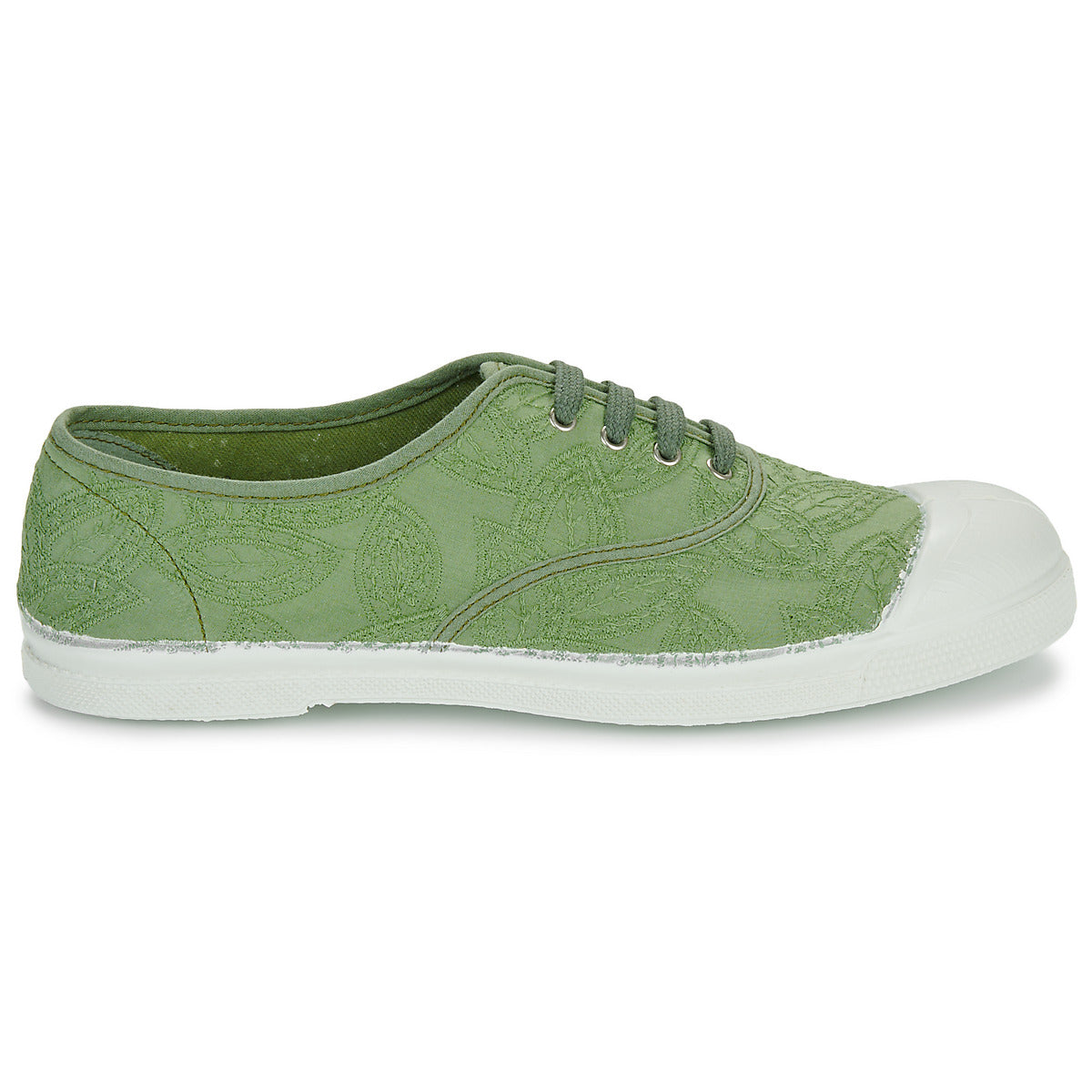 Sneakers basse Donna Bensimon  BRODERIE ANGLAISE  Verde