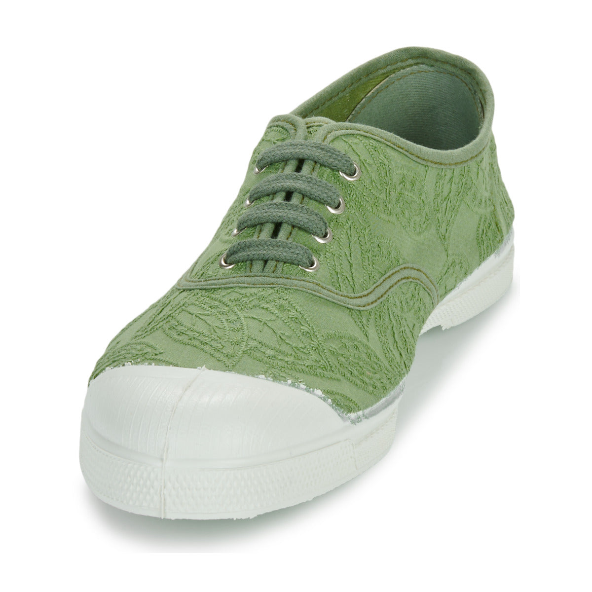 Sneakers basse Donna Bensimon  BRODERIE ANGLAISE  Verde