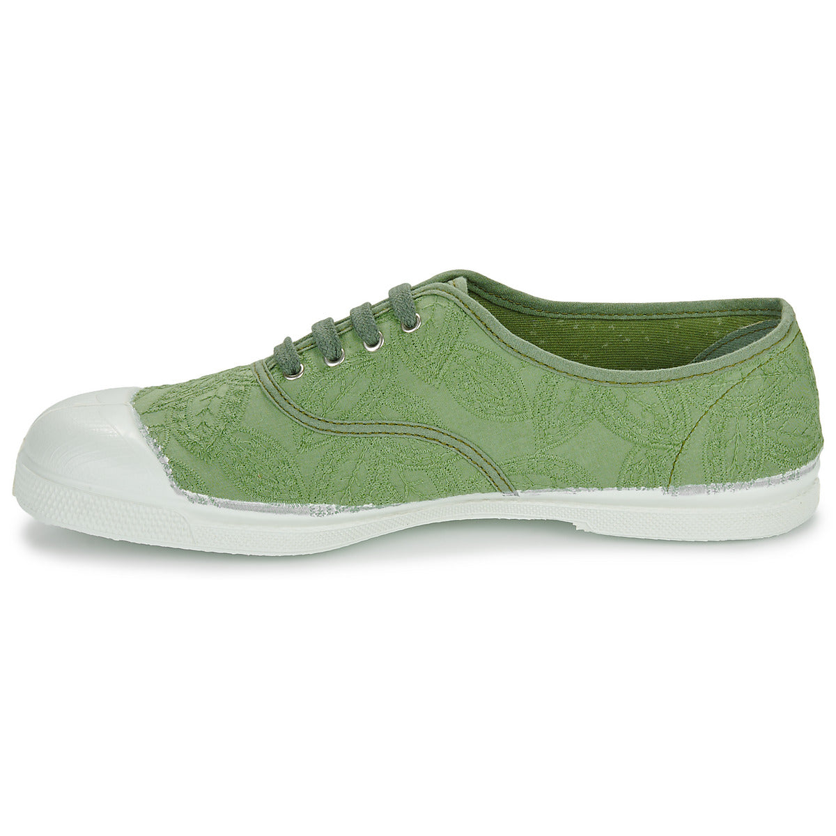 Sneakers basse Donna Bensimon  BRODERIE ANGLAISE  Verde