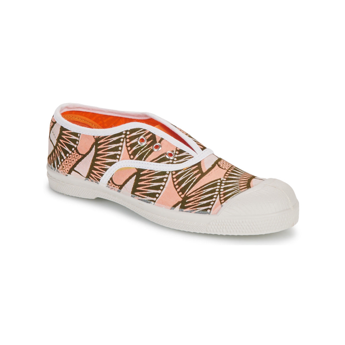 Scarpe bambini ragazza Bensimon  TENNIS ELLY PANAFRICA  Multicolore