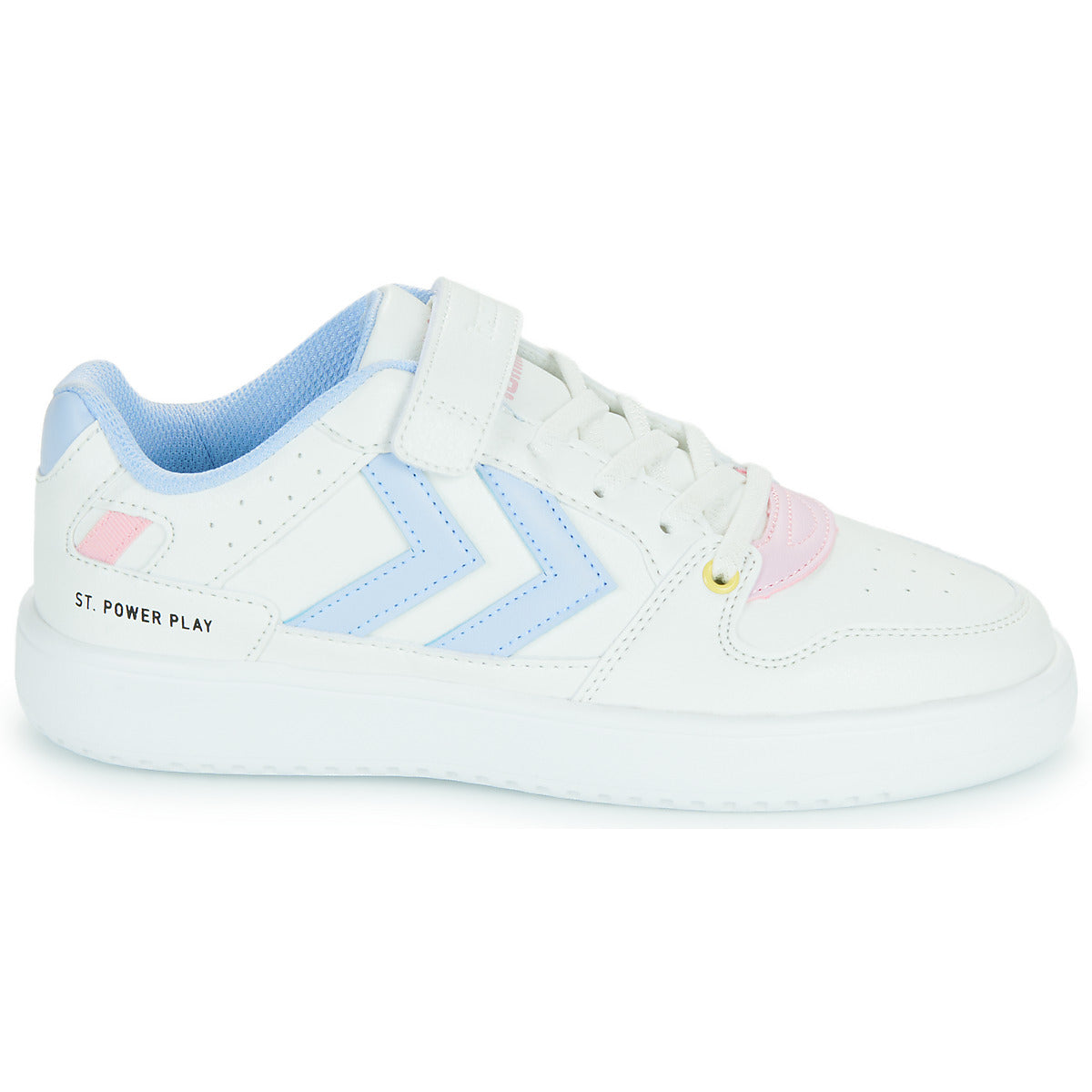 Scarpe bambini ragazza hummel  ST. POWER PLAY JR  Bianco