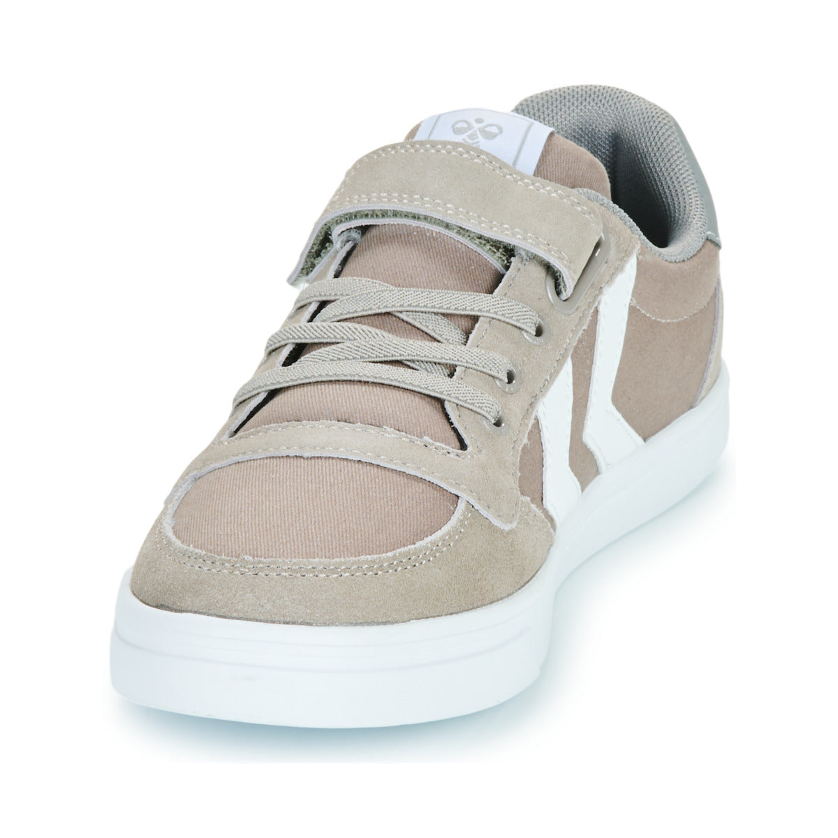 Scarpe bambini ragazza hummel  SLIMMER STADIL LOW JR  Grigio