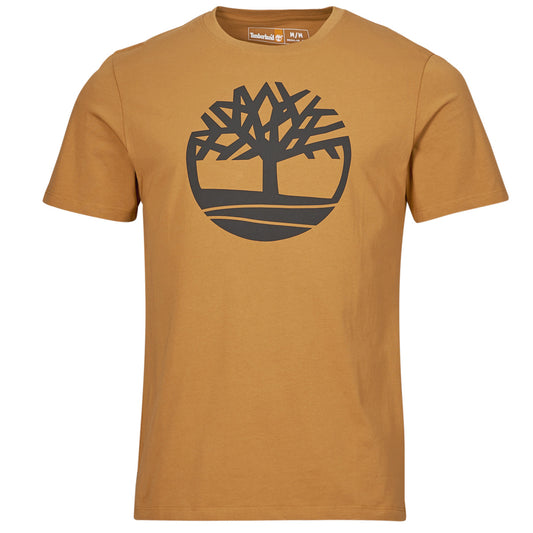 T-shirt Uomo Timberland  Tree Logo Short Sleeve Tee  Giallo