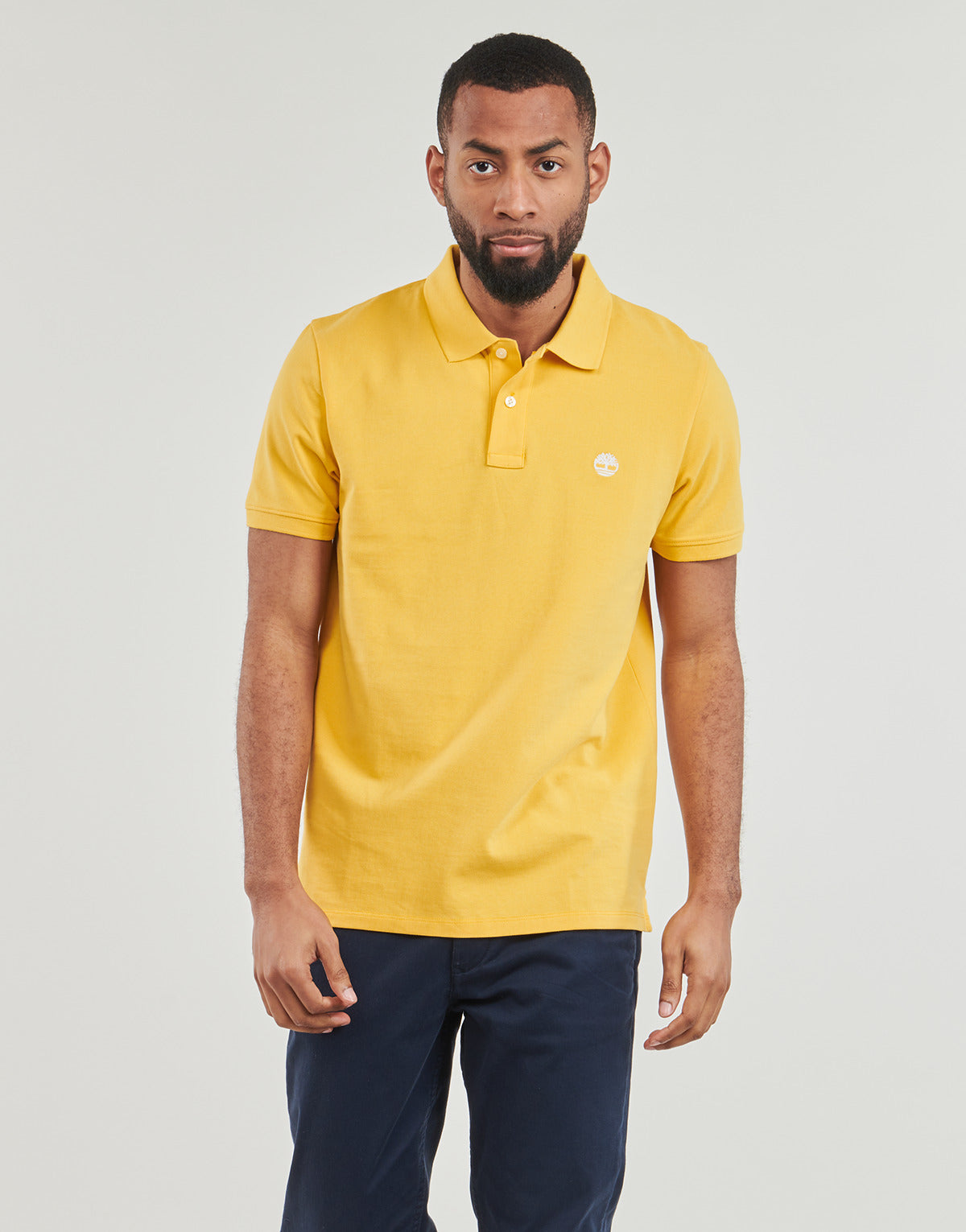 Polo Uomo Timberland  Pique Short Sleeve Polo  Giallo