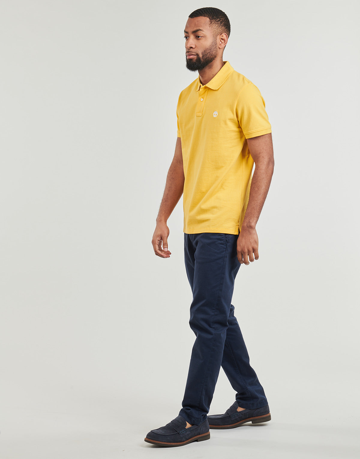 Polo Uomo Timberland  Pique Short Sleeve Polo  Giallo