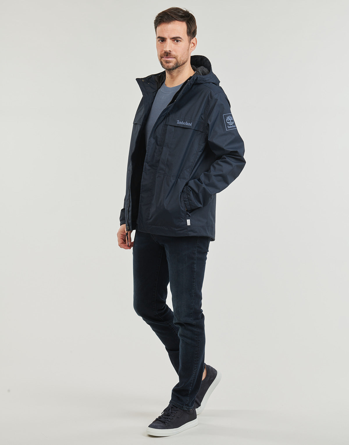 Giubbotto Uomo Timberland  Water Resistant Shell Jacket  Marine