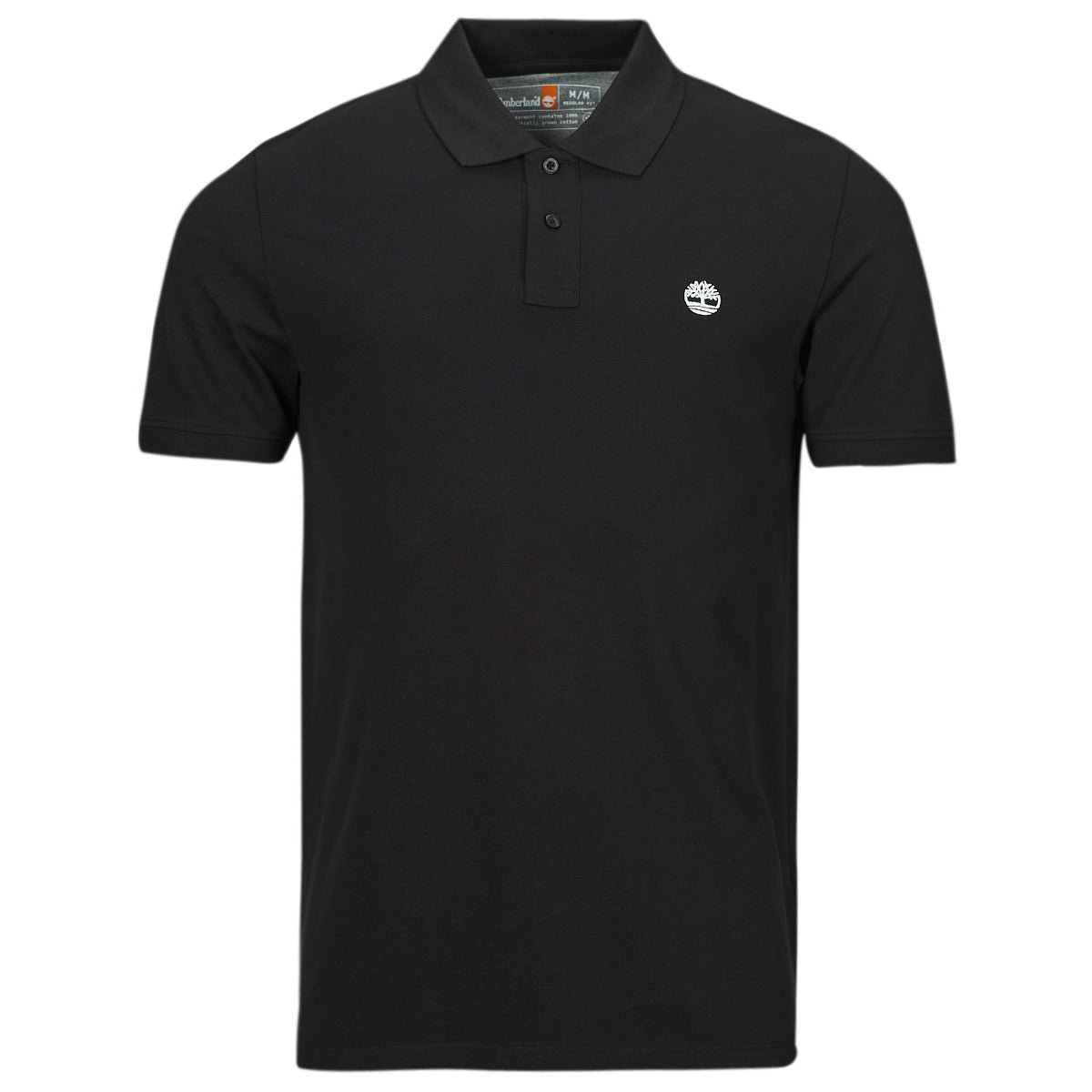 Polo Uomo Timberland Pique Short Sleeve Polo Nero