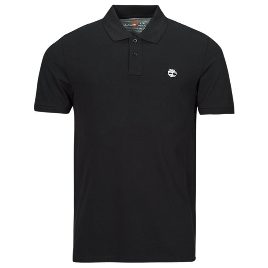 Polo Uomo Timberland Pique Short Sleeve Polo Nero