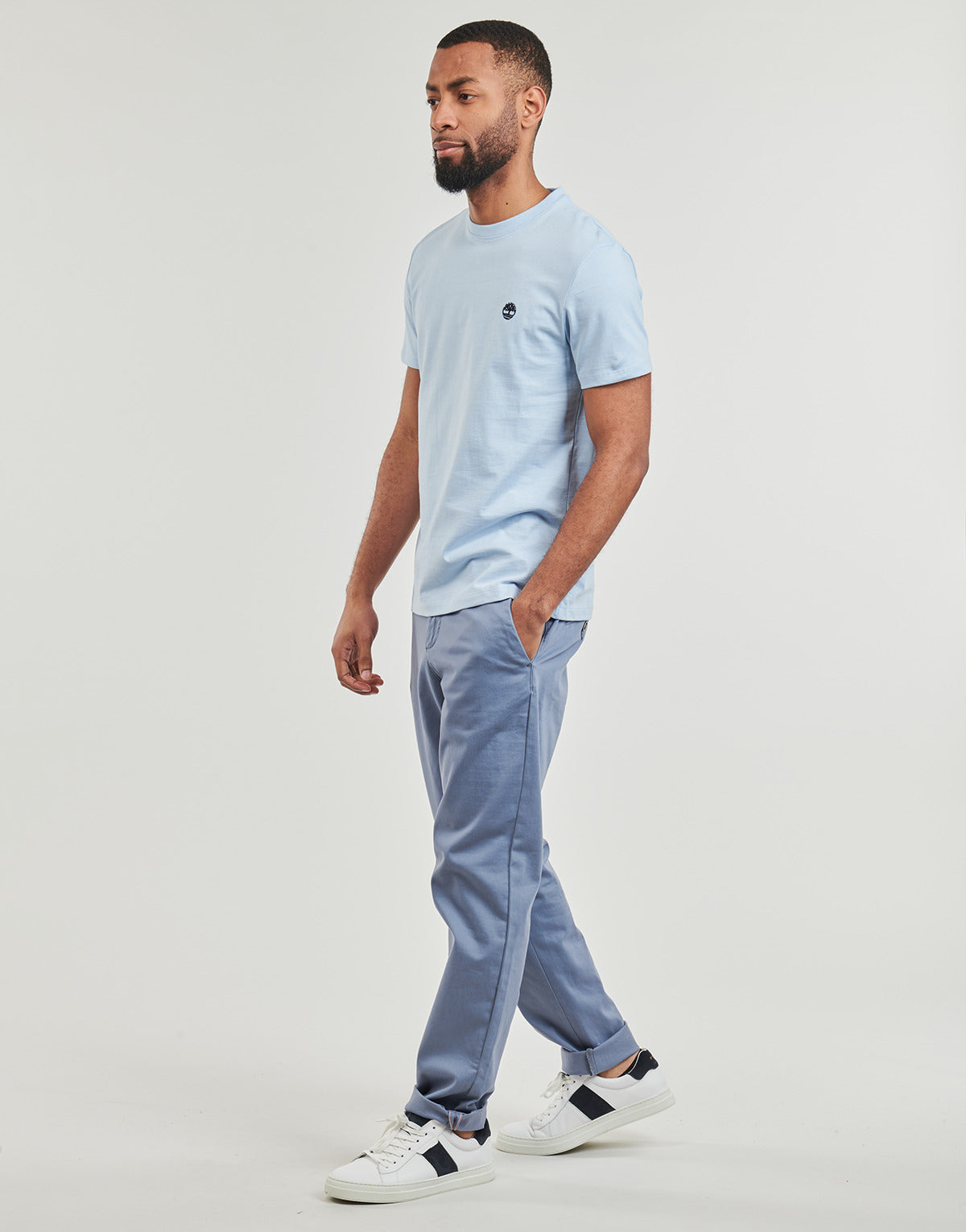 T-shirt Uomo Timberland  Short Sleeve Tee  Blu