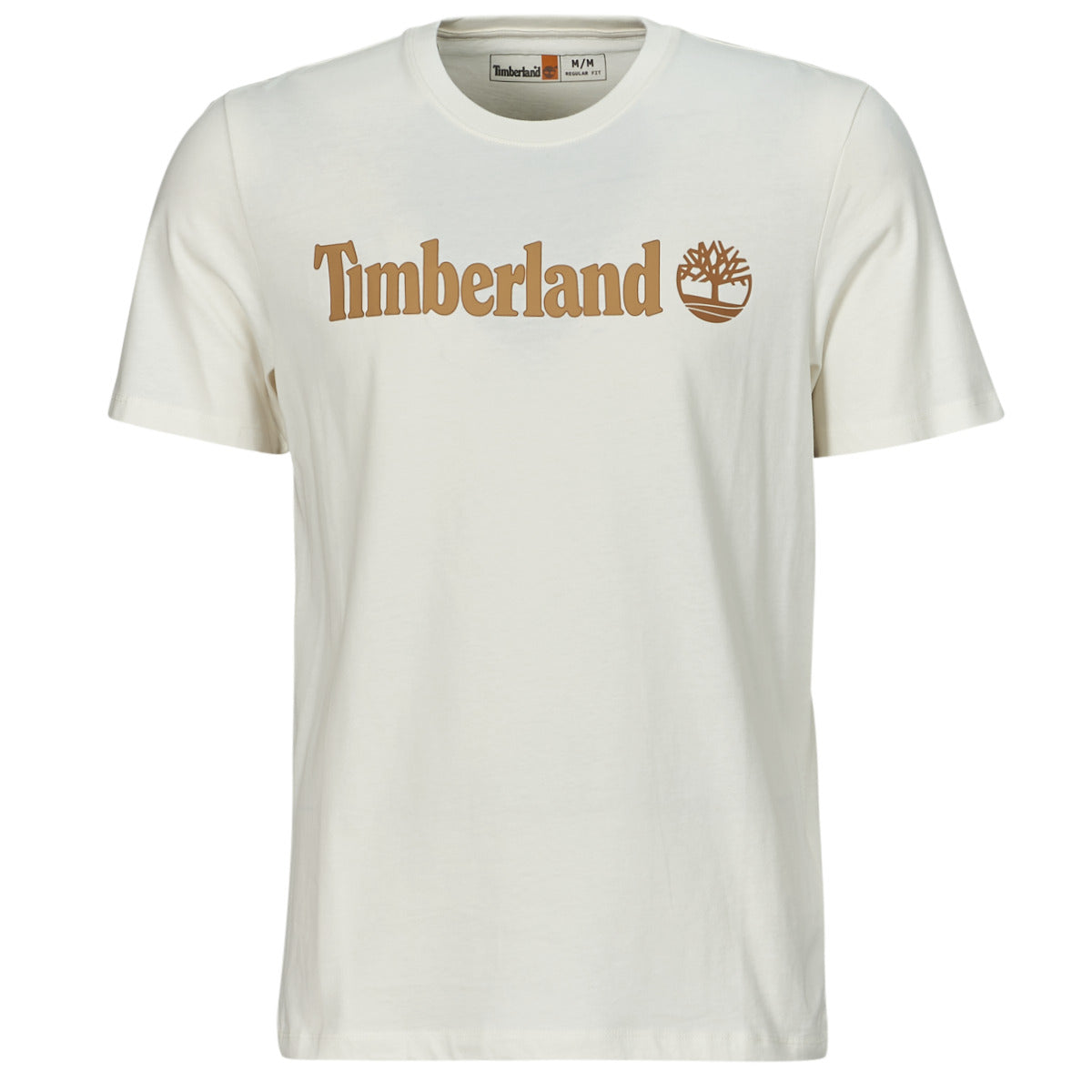 T-shirt Uomo Timberland Linear Logo Short Sleeve Tee Bianco