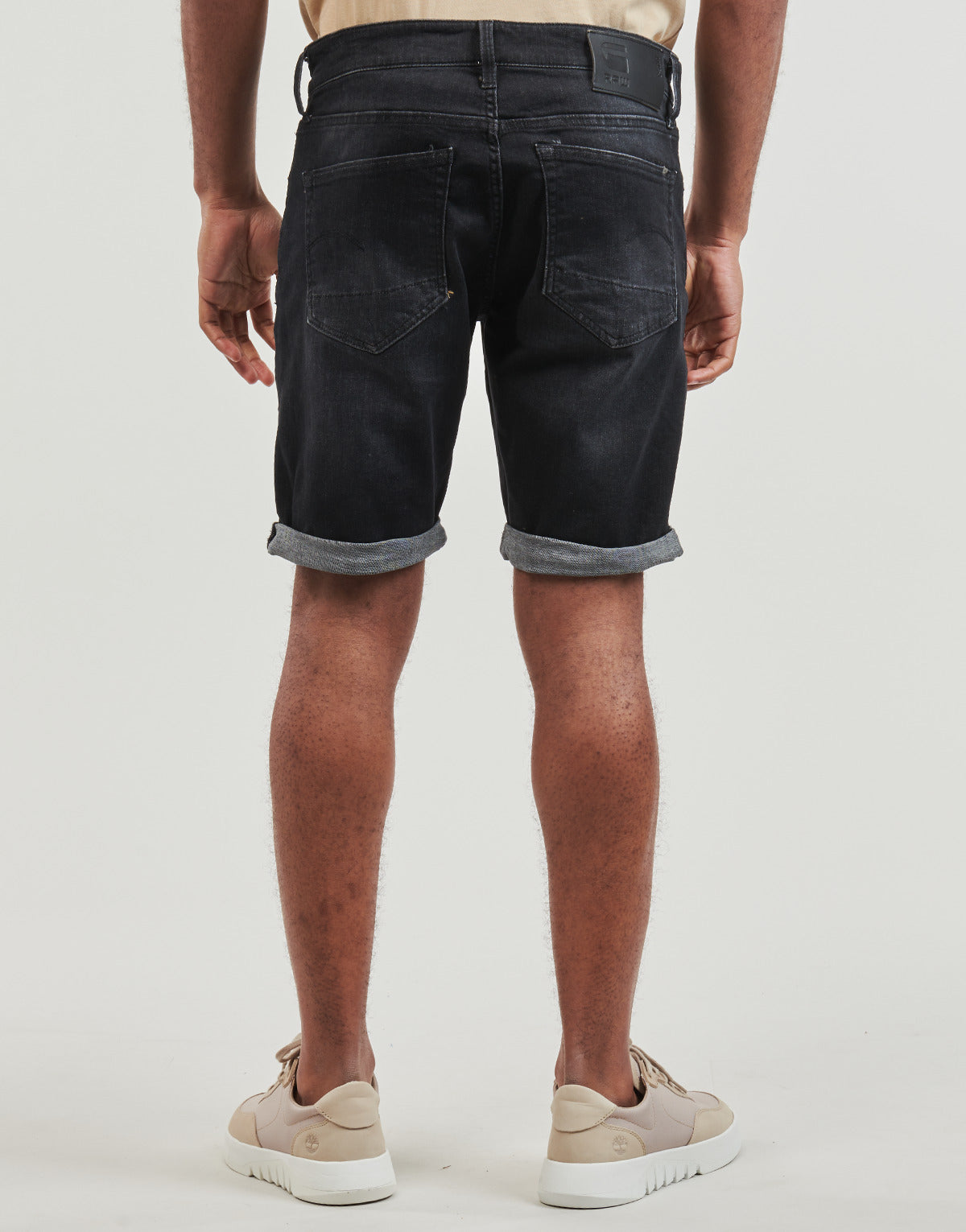 Pantaloni corti Uomo G-Star Raw  3301 slim short  Grigio