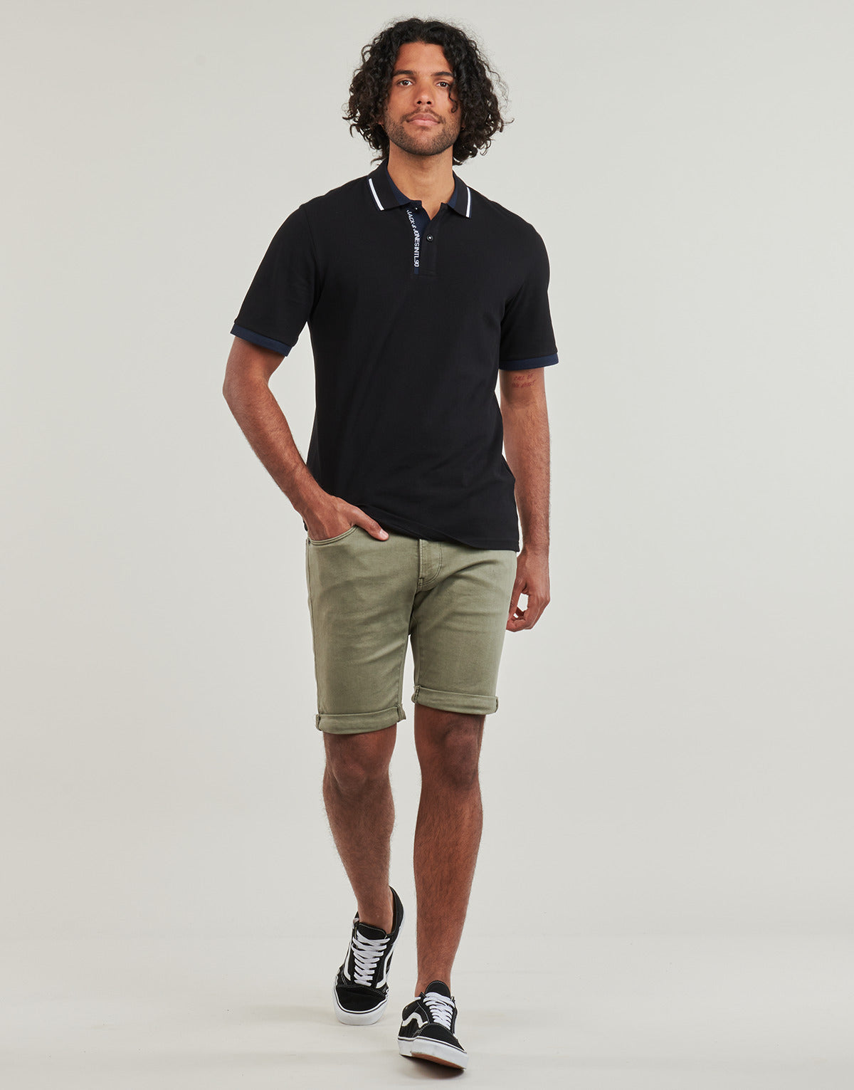 Pantaloni corti Uomo G-Star Raw  3301 slim short  Kaki