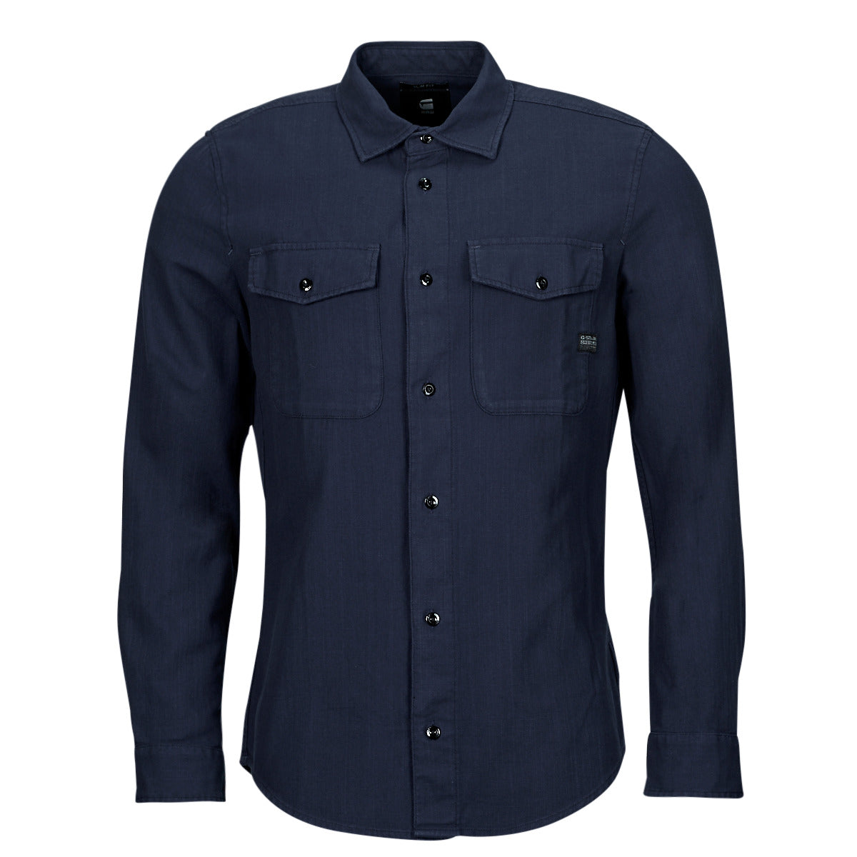 Camicia a maniche lunghe Uomo G-Star Raw  marine slim shirt l\s  Marine